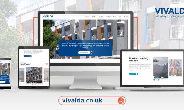 Vivalda launches new website as the ultimate ‘one stop shop’ for the cladding industry