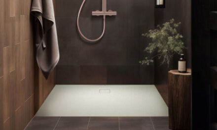 UltraFlat Evo offers recyclable shower trays
