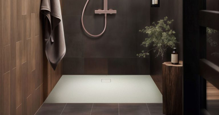 UltraFlat Evo offers recyclable shower trays